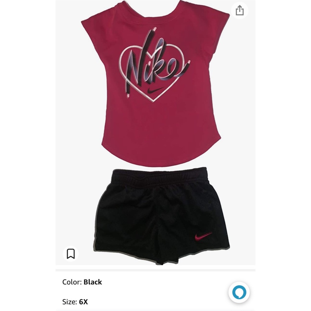 Size 6x | Color Pink & Black | Good Used Condition